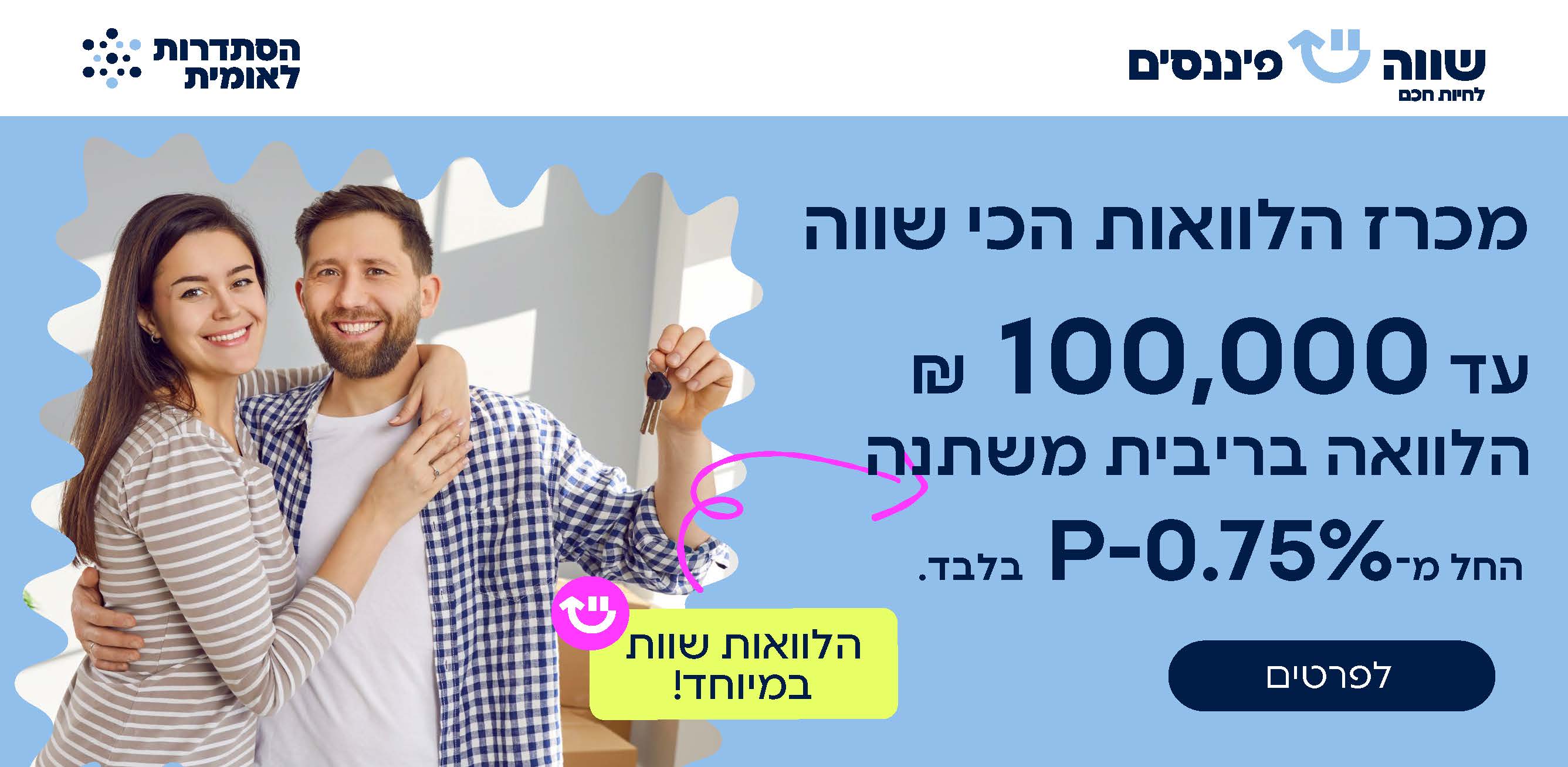 מכרז ההלוואות הכי שווה